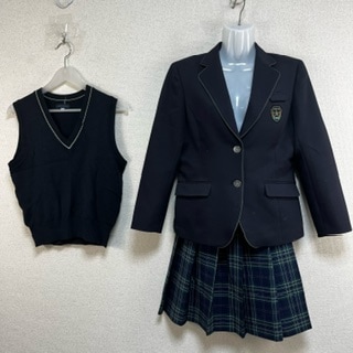 6og591/衣類■札幌市立新琴似中学校■男子学生服 ブレザー制服 Mサイズ 上下セット【f17】
