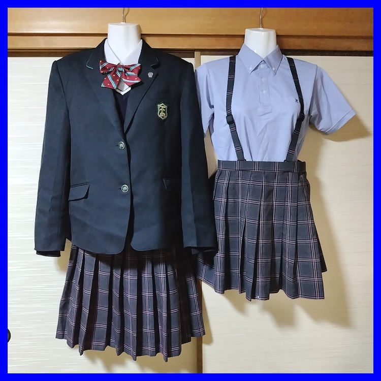 江戸川学園取手中学高等学校 指定コート 女子用ネイビー Sサイズ 040-1002x1024.jpg