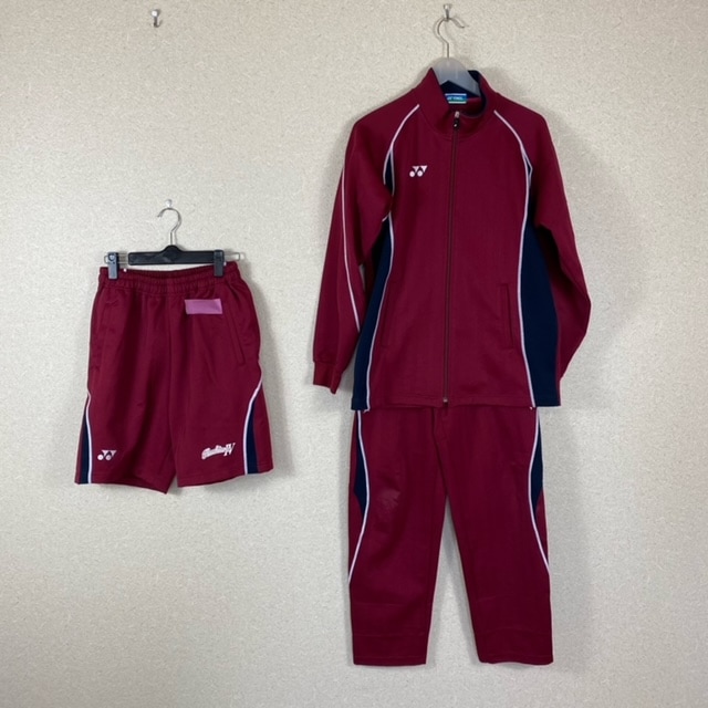 土浦工業高校制服　男子　体操服 土浦工業高校制服 男子 体操服 赤