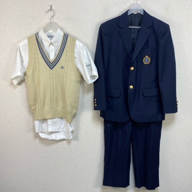 Amazon.co.jp: US672 (中古) 大阪府 登美丘高校 男子学生服 6点