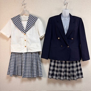 大人気カラー！　聖和学園　紺　Lサイズ 聖和学園高等学校 夏制服 サイズ：BIG 聖和 学園 高等 学校