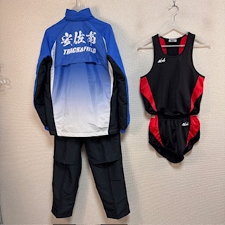 5点 広島県 広島市立安佐南中学校 陸上部ユニフォーム | 中学校制服