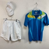 ３点 広島県 東広島市立高屋中学校 テニス部ユニフォーム