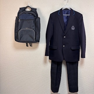 倉敷翠松高校 男子制服 ポロシャツ、パーカーセット 美品