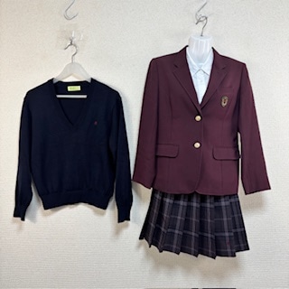 【コスプレ衣装】茨城県 常総学院高校 夏服の長袖ブラウス (サイズM)