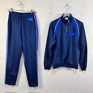 千葉明聖高校　体操服 中古】千葉県 明聖高等学校 女子制服 3点 (ジャージ 上・体操服