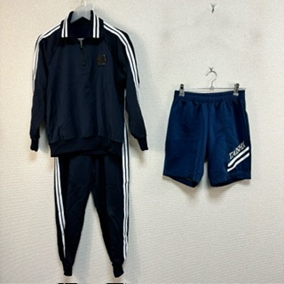 はとり中学　男子体操服　ジャージ　中古 4点 埼玉県 鳩山町立鳩山中学校 男子体操服 | 中学校制服 | 中古制服
