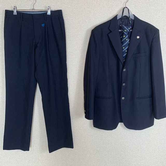 10点 熊本県 熊本県立湧心館高校 男子制服 | 高校制服 | 中古制服は