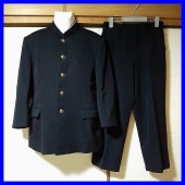 3点 静岡県 静岡市立長田西中学校 男子制服