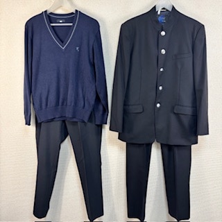 川口東高校 男子制服 ブレザー、春と冬ズボン 7点 埼玉県 埼玉県立