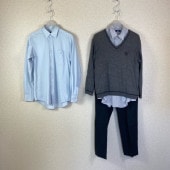 夕陽ヶ丘学園高校　男子ブレザーL 新品未使用 中古制服】埼玉県 入間向陽高等学校 女子制服 3点（ブレザー