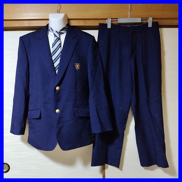 3点 岡山県 就実高校 男子制服 【ブランド制服】 | 高校制服 | 中古 