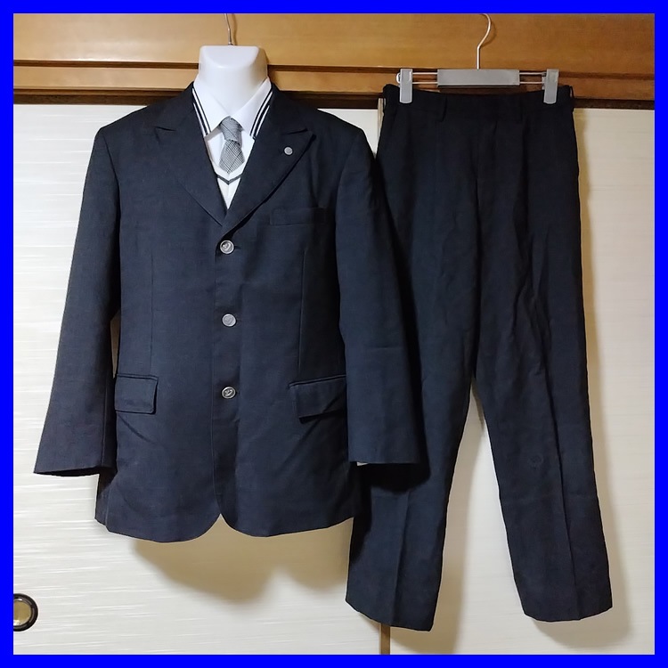 【中古制服一式＋カバン】福山市立銀河学院高等学校 男子制服一式 10点 広島県 銀河学院中学校 銀河学院高校 男子制服 鞄 | 高校制服