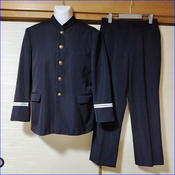 2点 熊本県 熊本市立西山中学校 男子制服 | 中学校制服 | 中古制服は