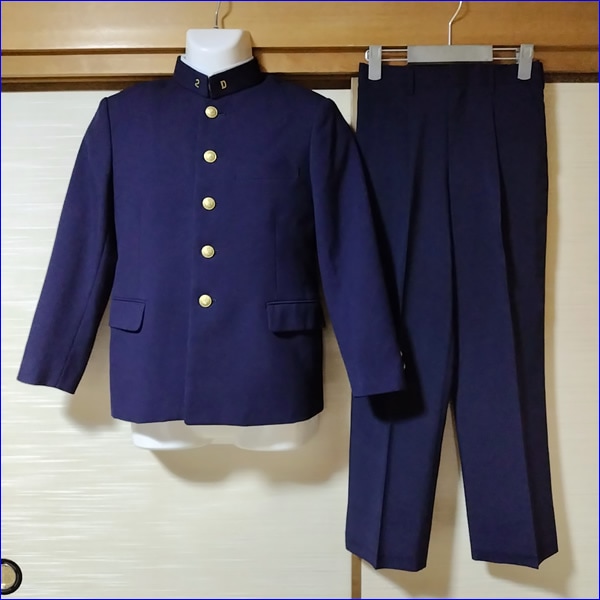 甲府市立南中学校　男子制服 5点 兵庫県 甲南中学校 甲南高校 男子制服 | 中学校制服 | 中古制服は