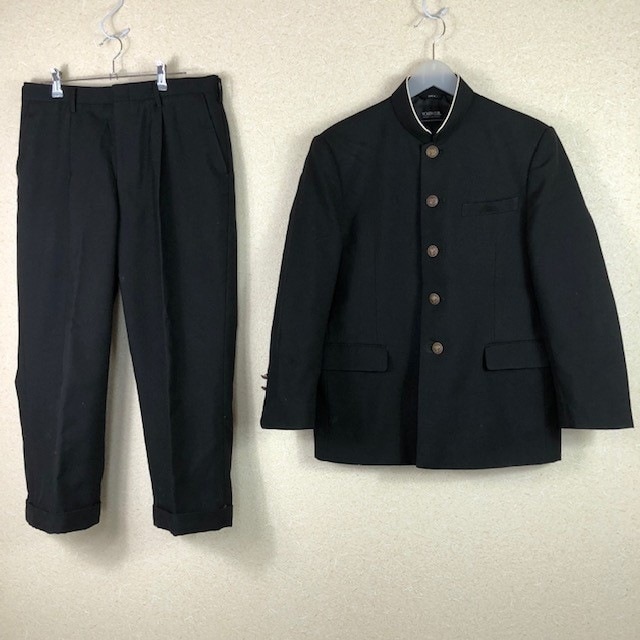 大size 埼玉県立 三郷高等学校 ブレザー冬服 ネクタイ 校章 T1207