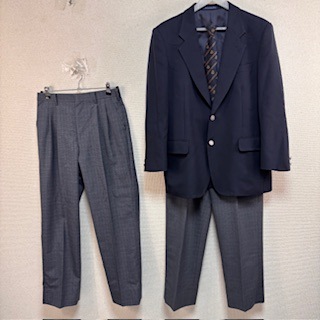 千葉敬愛男子ブレザー175A 中古】千葉県 千葉敬愛高等学校 女子制服 3点 (ブレザー・シャツ
