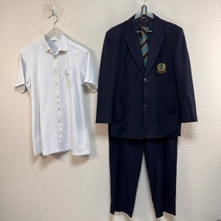 大分　高校　制服 中古】大分県 大分商業高等学校 女子制服 4点 (ニット