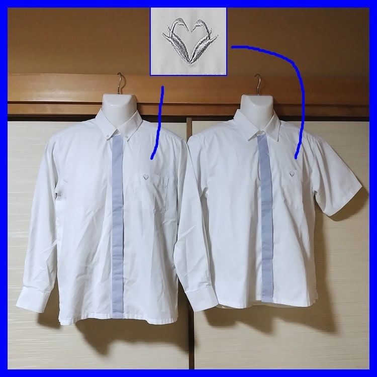 広島なぎさ中学校、なぎさ高校　男子制服セット　冬　手渡し18000円→半額以下→7200円　引っ越しのため、値下げしました。 広島なぎさ中学校、なぎさ高校男子制服冬ブレザーのみ森英恵デザイン