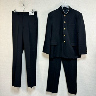 不二越工業高校制服(男) 中古】富山県 不二越工業高等学校 男子制服 3点 (ブレザー・ズボン