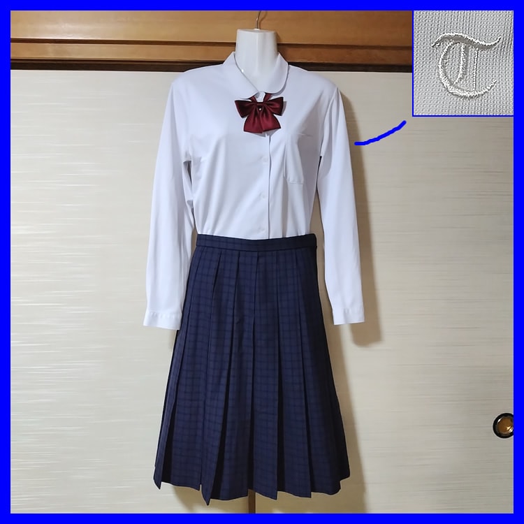 制服　本物 7点 鹿児島県 鹿児島県立垂水高校 女子制服 | 高校制服 | 中古制服は