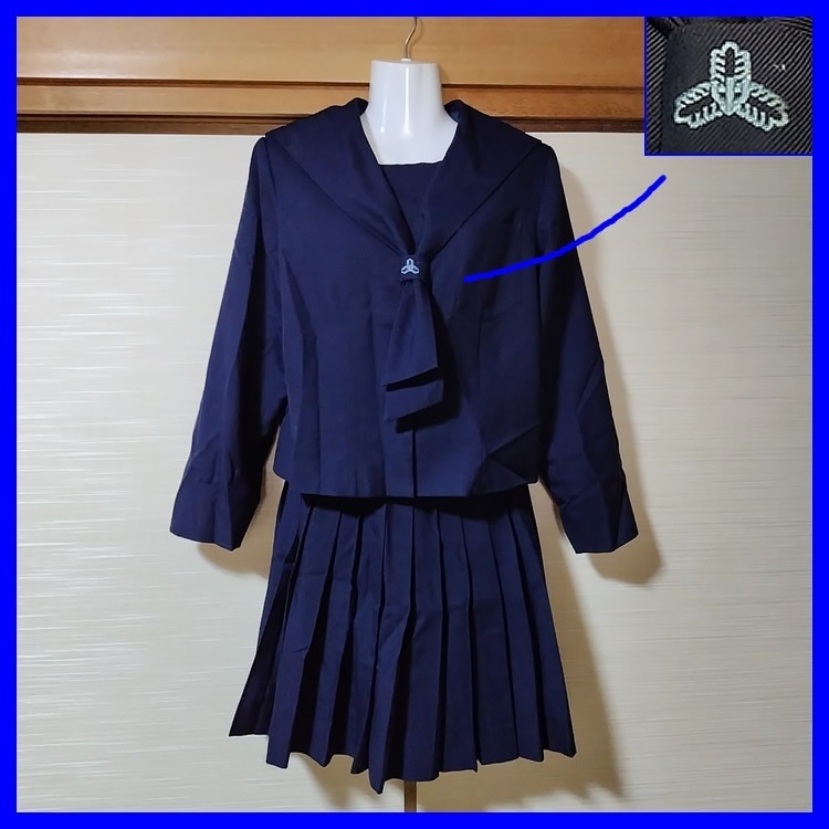 4点 福島県 福島市立信夫中学校 女子制服 | 中学校制服 | 中古制服は