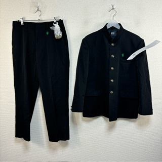 赤堀中学校 学生服(男/黒) トンボ学生服 男子 上着 ソフトカラー 150〜160cm B体 (太め 150 155