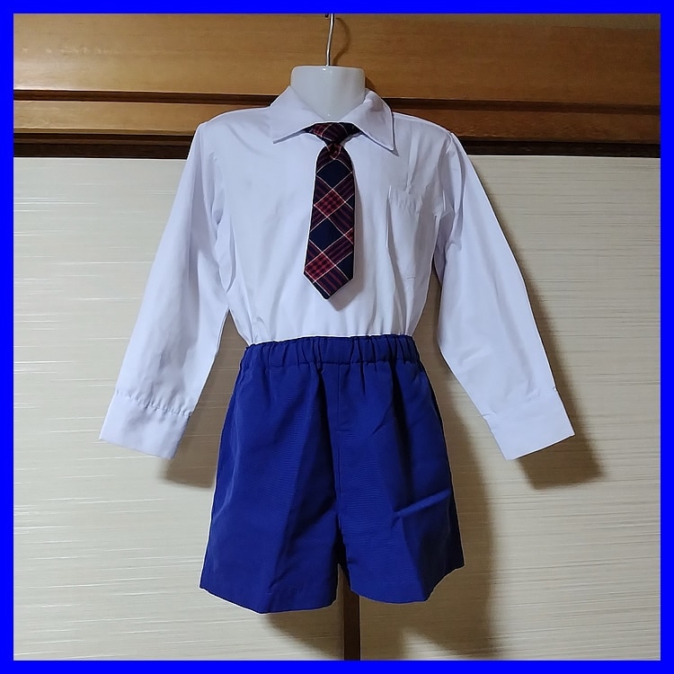 7点 大阪府 みつや・めぐみ幼稚園 男子制服 鞄 | 幼稚園制服 | 中古 