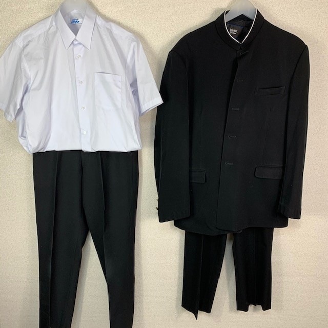 福島県郡山安積中の制服上下男子 SU-17 新品【福島県 郡山市立 安積中学校】制服 長袖ジャージ サイズ