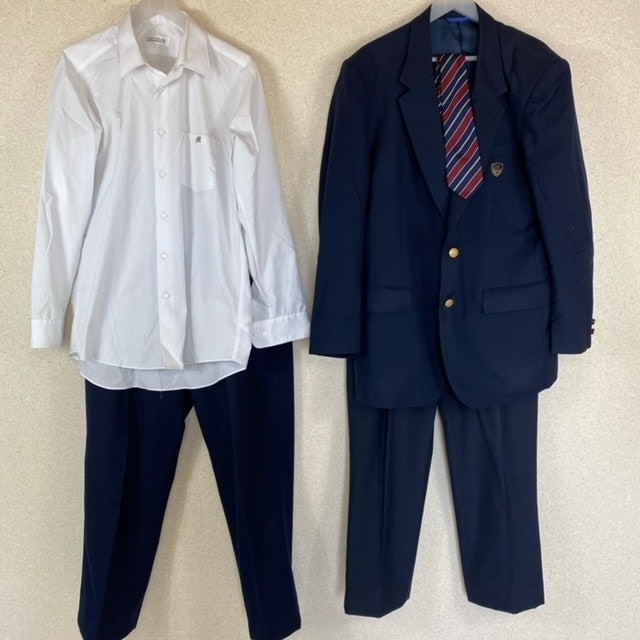 千葉県幕張総合高校 男子制服 3点