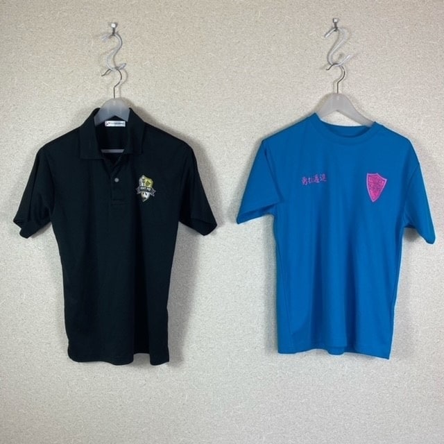 飯塚高校ユニ青 サッカー半袖上下セット 2点 福岡県 飯塚高校 サッカー部ユニフォーム | 高校制服 | 中古制服
