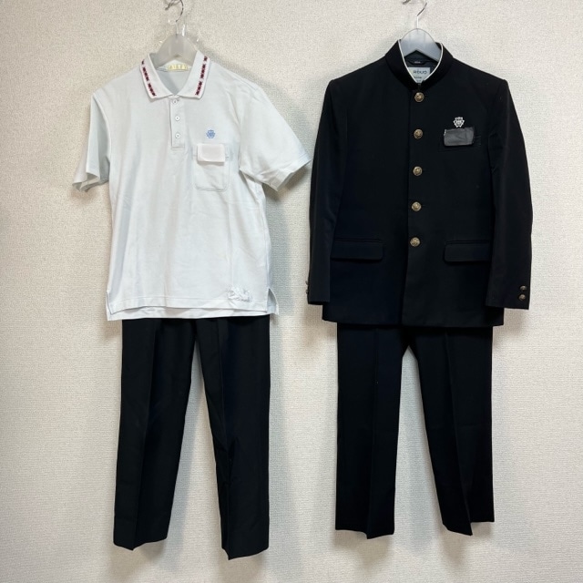 5点 福岡県 宇美町立宇美中学校 男子制服 | 中学校制服 | 中古制服は