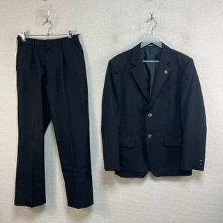 U173/S978(中古/箱)大阪府 八尾市立上之島中学校 男子制服8点