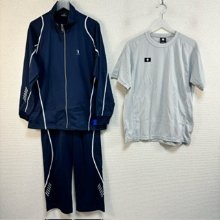 クラーク記念国際高等学校 体操服 長袖上下・半袖上下セット L 2_000000088748.jpg?1730086656