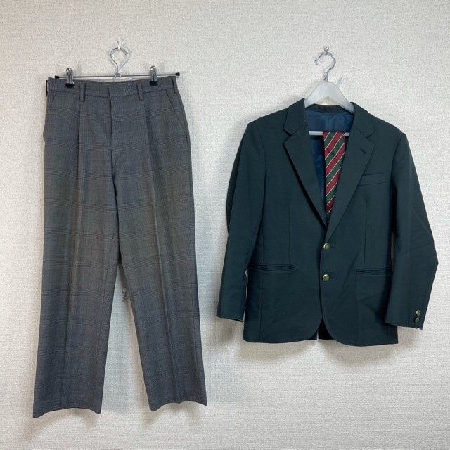 御所野学院高校男子ブレザー 3点 秋田県 秋田市立御所野学院高校 男子制服 | 高校制服 | 中古制服