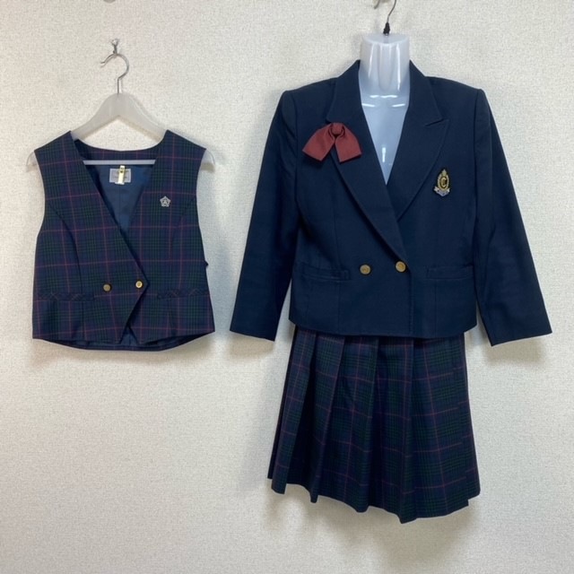 5点 福岡県 福岡県立筑紫中央高校 女子制服 | 高校制服 | 中古制服は