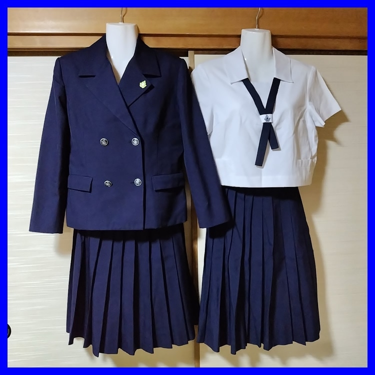 佐賀県 佐賀北高等学校 女子制服 5点 sf005724