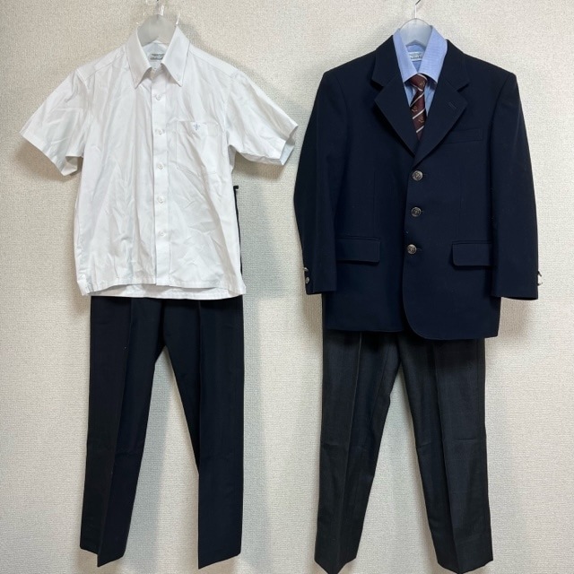 U871/S1245(中古/箱)郁文館夢学園 ID学園高校 男子制服9点 /特大  