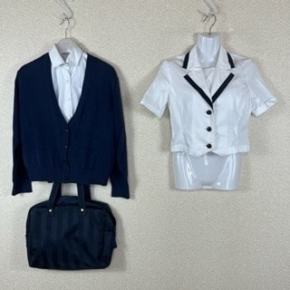 8点 広島県 安田女子高校 女子制服 ☆ハナエモリ | 高校制服 | 中古