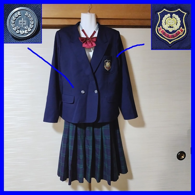 6点 宮城県 仙台市立長町中学校 女子制服 | 中学校制服 | 中古制服は 