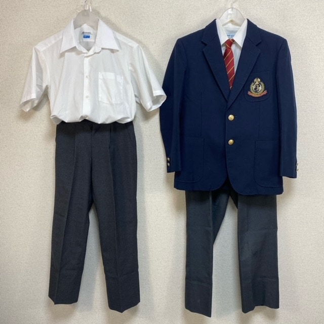 泉が丘中学校男子ブレザー(リユース品) 6点 神奈川県 横浜市立泉が丘中学校 男子制服 | 中学校制服 | 中古