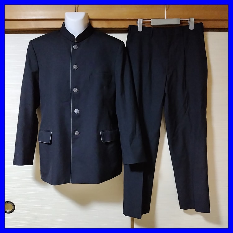 4点 北海道 市立札幌新川高校 男子制服 旧：北海道札幌新川高等学校 