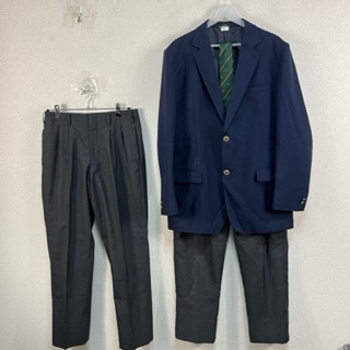 鷲羽高校男子制服セット（単品お譲り可） 岡山県立倉敷鷲羽高校の制服セットを買い取らせて頂きました！写真は