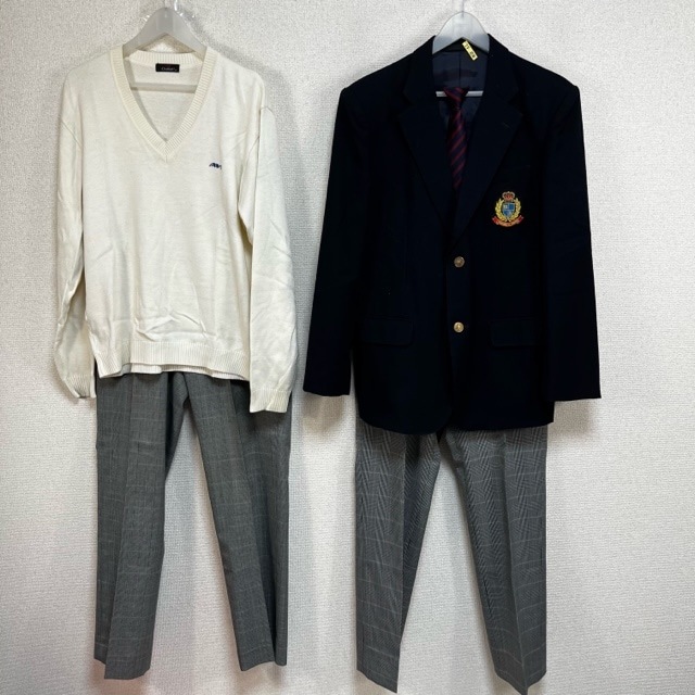 兵庫県立西宮甲山高校 男子 制服 美品 夏服新品