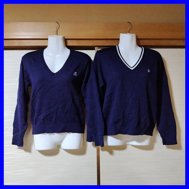 ②女の子洋服まとめ売り全５６点 W32 中学校 高校 夏服セーラー服 黒襟 サイズ165A/yt0074 | 女子
