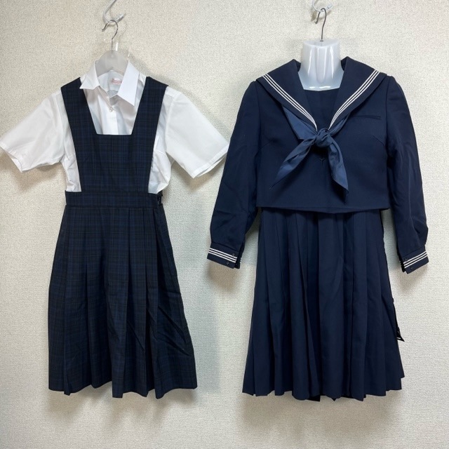 9点 福岡県 福岡市立花畑中学校 女子制服 | すべての商品 | 中古制服 