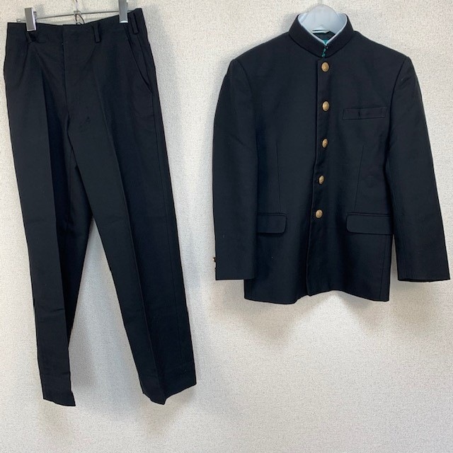 終了■USED 上野幌中学校 男子制服■ U173/S978(中古/箱)大阪府 八尾市立上之島中学校 男子制服8点 /165A/S