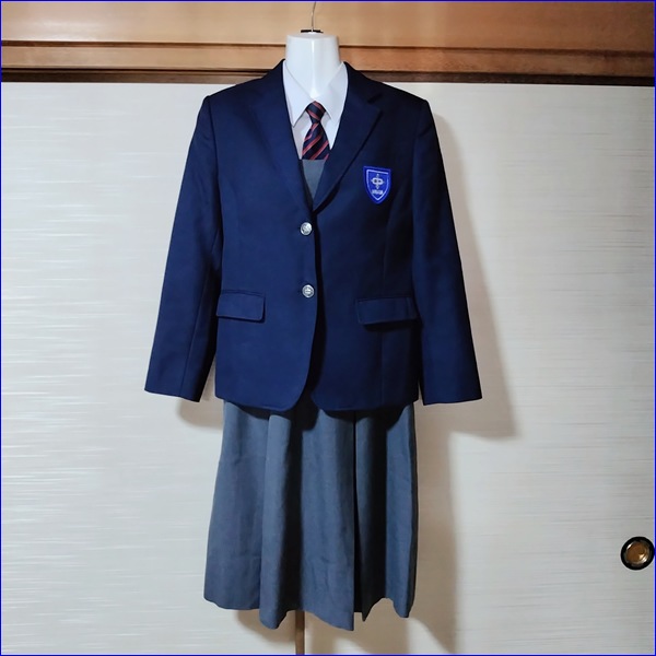 11点 広島県 広島市立五日市南中学校 女子制服 | 中学校制服 | 中古 
