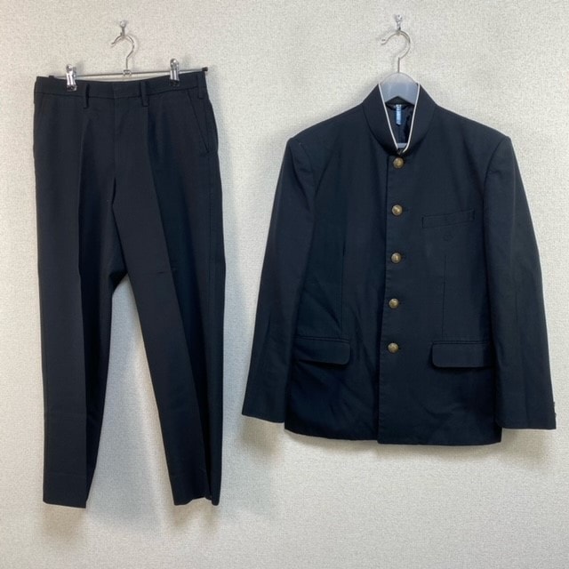 平商業　男子制服 男子のスクールブレザー（ネイビー）は制服通販のカンコーオンライン