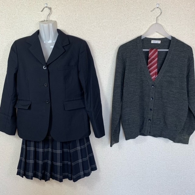 8点 京都府 京都精華女子高校 女子制服 ☆ELLE☆ 現：京都精華学園 